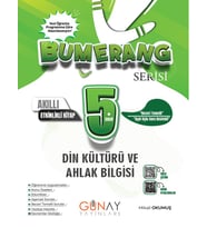 Günay Yayınları 5. Sınıf Din Kültürü Bumerang Etkinlikli Defter 