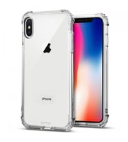 Blogy iPhone X / Xs ile Uyumlu Crystal Fit Kılıf Crystal Clear (Şeffaf)