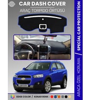 CHEVROLET CAPTİVA (2008-2011) Torpido Örtüsü Ön Göğüs Torpido Koruma Tam Uyum Kaymaz Hızlı Montaj