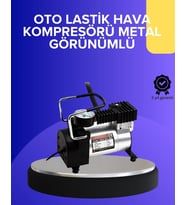Metal Gövdeli Oto Lastik Hava Kompresörü 12v 140 Psı Hızlı Şişirme