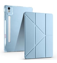 Lenovo Idea Tab Pro 12.7 TB-373FU Kılıf Zore Tri Folding Kalem Bölmeli Standlı Kılıf