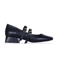 Scarletta S1 Siyah 3Cm Kadın Topuklu Ayakkabı