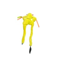 Sarı Yıldız Peluş Kedi Oyuncağı