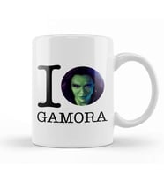 I Love Gamora Guardians of the Galaxy Kupa Bardak Porselen