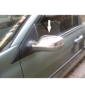Renault Megane 2 HB Krom Ayna Kapağı 2 prç. 2004 Üzeri  Yarım Model