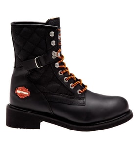 Harley Davidson New Worker Kadın Bot Siyah