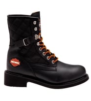 Harley Davidson New Worker Kadın Bot Siyah