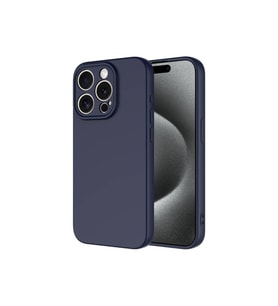 Apple iPhone 15 Pro Max Uyumlu Kılıf Zore Mara Lansman Kapak (Lacivert)