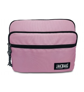 Jacbag Açık Pembe Üç Cepli Tablet Telefon Not Defteri El Çantası - Kız Çocuk/Kadın (Çok Renkli)