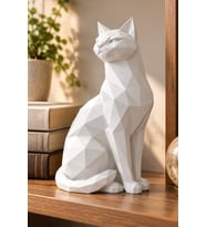 Asil Kedi Dekoratif Biblo