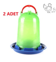 Tavuk ve Civciv Yemliği 5 Lt (Plastik-Korumalı)-2 Adet