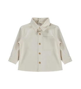 Civil Baby Basic Cepli 6-18 Ay Gömlek - Ekru
