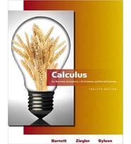 Calculus for Business, Economics, Life Sciences and Social Sciences (12th Edition) Barnett & Ziegler