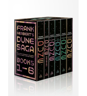 Frank Herbert'S Dune Saga 6-Book Boxed Set: Dune, Dune Messiah, Children Of Dune, God Emperor Of Dun (Krem)