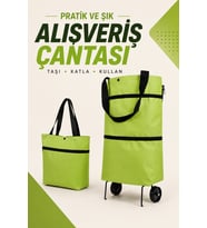 KATLANABİLİR ALIŞVERİŞ ÇANTASI