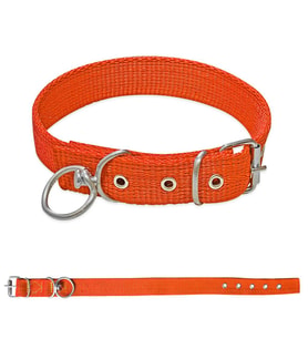 Savex Dokuma Köpek Boyun Tasması Turuncu 3*60 cm