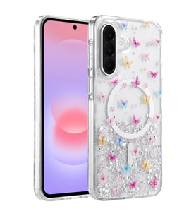 Northcity Onegif Samsung Galaxy A56 Uyumlu Misk Simli Magsafe Kapak - Desen 4