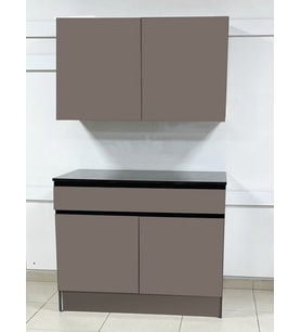 PAMİR 100 CM MDF ÇOK AMAÇLI MUTFAK DOLABI