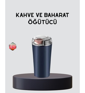 Lexroo Paslanmaz Çelik Otomatik Öğütücü Kolay Temizlenebilir Yedek Bıçaklı
