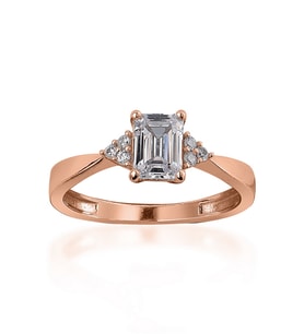 EMILIANO JEWELLERY SİLVER 925 AYAR TAŞ DESENLİ YÜZÜK (Gümüş)