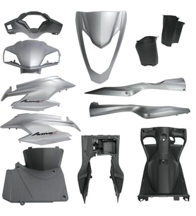 Honda Activa 125 S Kaporta Seti Gri Ym 12 Parça
