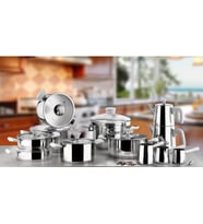 Aryıldız 22 Parça Piramid Sedef Cam İdeal Set (Karışık)