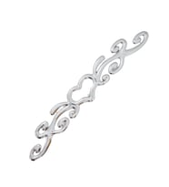 NOBEL Lantera Krom 128 mm Kulp ( 8 ADET ) (Çok Renkli)