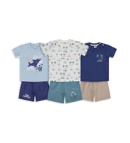 Civil Baby Köpek Balığı Baskılı 3'lü Set 6-18 Ay Takım - Standart