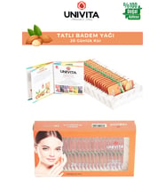 %100 Doğal Katkısız 80ml Tatlı Badem Yağı - 20 Günlük Bakım Kürü ( 4ml x 20 )