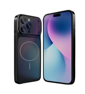 Coverzone iPhone 17 Air ile Uyumlu K?l?f MagSafe ile uyumlu Kablosuz ?arj Destekli Temperli Kamera Koruma Glass K?l?f � Parmak izi yapmayan Wireless Charging Kamera Koruyucu Darbe Emici Sert Kapak