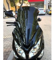 MOTOCAM Honda Silverwing SWT 600 Ön Cam 2008-2013 Model 71cm Siyah Renkli 4mm