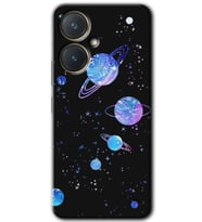 Vivo Y27 Kılıf HD Desen Baskılı Kılıf - Samanyolu Galaksi