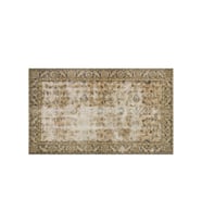 Vintage El Yapımı Eskitme Halı 135x226 cm 9281