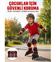 Koruyucu Seti Dizlik Dirseklik Bileklik Nefes Alabilir Koruma Ekipmanı