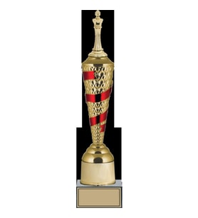 ODAK KUPA - Figürlü Kupalar - Satranç Figürlü Kupalar FG-028 A - 44 cm