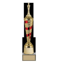 ODAK KUPA - Figürlü Kupalar - Satranç Figürlü Kupalar FG-028 A - 44 cm