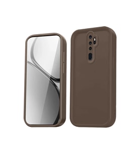 Xiaomi Redmi Note 8 Pro Kılıf Viera Silikon - Kahverengi