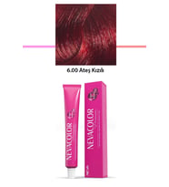Premium 6.00 Ateş Kızılı - Kalıcı Krem Saç Boyası 50 g Tüp