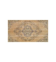 Benzersiz El Yapımı Vintage Halı 142x257 cm 9558