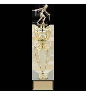 ODAK KUPA - Figürlü Kupalar - Bowling Kadın Figürlü Kupalar FG-044 B - 40 cm