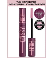 Maybelline Lash Sensational Sky High Burgundy Haze Maskara - Mürdüm