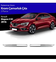 Renault Megane 4 Çamurluk Sinyal  Krom Nikalejı  2016 Sonrası
