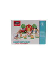 Mey İthalat® KM5898 BENİM ÇİFTLİĞİM AHŞAP BOYAMA SETİ