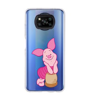 Poco X3 Pro / X3 NFC Uyumlu Piglet Tasarımlı Şeffaf Telefon Kılıfı