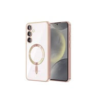 Samsung Galaxy S24 Kılıf Kross Magneticsafe Kapak - Rose