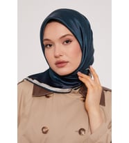 Levidor Kristal Eşarp - 06114 (Petrol Mavisi)