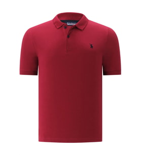 T8561 DEWBERRY ERKEK TSHIRT-DÜZ BORDO (Karışık)