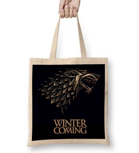 Game Of Thrones Wınter Is Comıng Bez Çanta Uzun Saplı