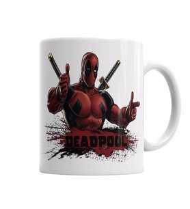 Deadpool Marvel Francis  Kupa Bardak Porselen