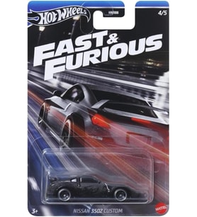 Hot Wheels - Nissan 350Z Custom (1/64) Fast And Furious (Çok Renkli)